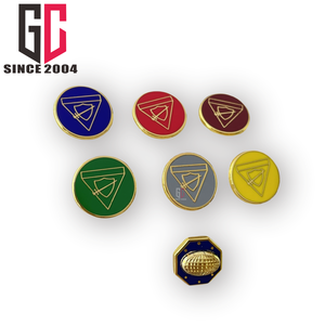 12 Jaar Fabriek Custom Wereld Pad Finder Dag 2022 Maranatha Metalen Spinner Reversspeldjes - Product Image 6