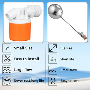 Vanne à <span class=keywords><strong>flotteur</strong></span> à haut débit Vanne de <span class=keywords><strong>robinet</strong></span> automatique Vanne à <span class=keywords><strong>flotteur</strong></span> de niveau de réservoir à <span class=keywords><strong>flotteur</strong></span> - Product Image 2