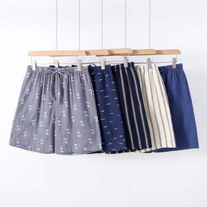 Custom Soft 2022 New Spring Summer Plaid pigiama <span class=keywords><strong>Bottoms</strong></span> pantaloni scozzesi da uomo pantaloncini per il tempo libero a casa sport pantaloni larghi di base - Product Image 6
