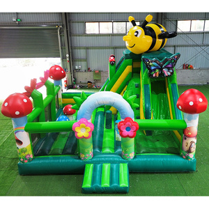 Castillo Inflable Country Farm <span class=keywords><strong>para</strong></span> Niños, <span class=keywords><strong>Casa</strong></span> <span class=keywords><strong>de</strong></span> Brinco Inflable, Springkasteel, Tobogán Inflable - Product Image 1