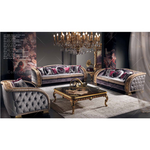 Rokoko <span class=keywords><strong>Barock</strong></span> möbel Luxus Sofas Wohnzimmer Sofa - Product Image 6