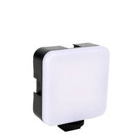 Mini Lampe Annulaire LED RGB Professionnelle Portable pour Selfie, Éclairage d'Appoint pour Photographie, Diffusion en Direct et Tournage Vidéo de Poche