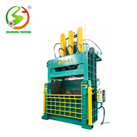 Presse à balles verticale pour carton, compacteur de déchets, presse à balles pour plastique, machine de pressage de canettes, presse hydraulique pour ferraille
