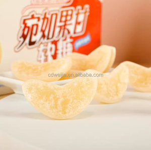 Bonbons gélifiés aux tranches de pomme saines personnalisés, 5% de concentré de pomme, sachet de 53g, fruits, best-seller, vente en gros, OEM, bonbons aux fruits, collations - Product Image 3