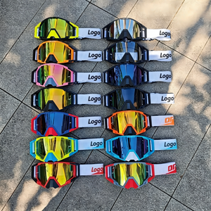 Gafas de Motociclismo Ajustables UV400 con Marco de TPU, Gafas Deportivas para Motocross, Dirt Bike, Quad, ATV, <span class=keywords><strong>Enduro</strong></span> - Product Image 1