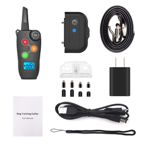थोक कस्टम सर्वश्रेष्ठ कुत्ता बार्किंग कॉलर पुश बटन बीप कंपन झटका दूरस्थ कुत्ते प्रशिक्षण कॉलर के साथ - Product Image 5