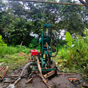 Comment forcer une puits d'eau à la pioche à faible coût / Meilleure machine de forage de puits d'eau pour l'irrigation des petites exploitations agricoles sur le marché Afrique Asie - Product Image 2