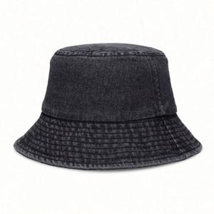 Embroidery <b>Bucket</b> <b>Hat</b> Custom Logo Canvas Washed <b>Large</b> Eaves Basin <b>Hat</b> Outdoor Custom <b>Bucket</b> <b>Hat</b> - Product Image 3