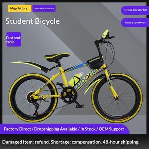 Bicicletta da Montagna per Bambini 8-15 Anni con Freni a Disco e Telaio in Acciaio, Ruote da 20/22 Pollici, Vendita all'Ingrosso Transfrontaliera - Product Image 5