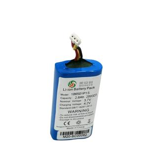 Diseño personalizado 18650 1P1S 3,7 V 2.6Ah Paquete de batería Li-ion - Product Image 1