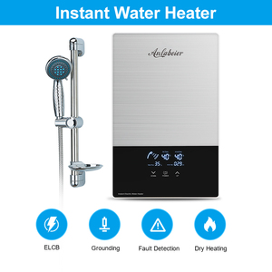 Chauffe-eau instantané mural intelligent 2026 à commande tactile et via application, étanche IPX4, chauffage rapide, économe en énergie - Product Image 2