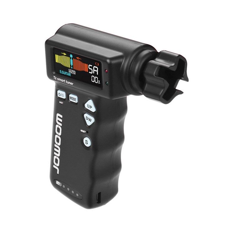 JOWOOM T2 Multi-functional Smart Guitar Tuner & String Winder for