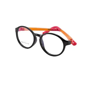 批发儿童运动眼镜橡胶光学硅胶豪华带绳头带眼镜制造商在中国