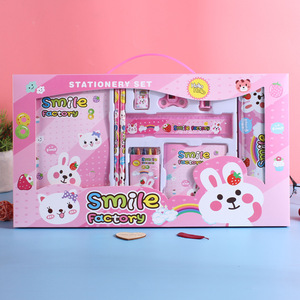 Lindo Set de Papelería Kawaii para Niños, Útiles Escolares Completos con Lápices, Reglas y Borradores, Regalo para Niños - Product Image 4
