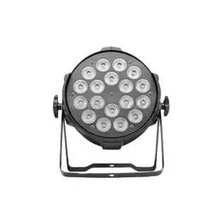 18 pz 4 in1 5 in1 6 in1 Par light Full color leds Pars dmx512 Party club Disco Light Nigh Club