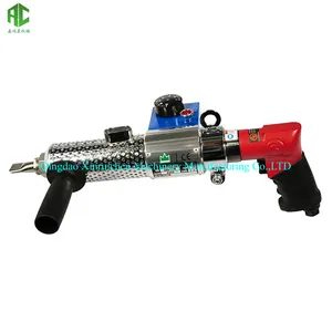 Hand-held electric manual portable extruder gun for repair rubber surface damage