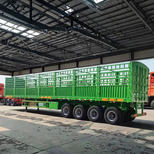 Semirremolques de Acero Personalizados con Barandas para el Transporte de Maíz/Arroz/Algodón/Animales, con Capacidad de Carga de 5001-10000 kg - Product Image 4