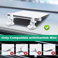 Kit de fixation à ventouse pour voiture Starlink Mini Internet Kit, support latéral pour tableau de bord, pare-brise, toit ouvrant