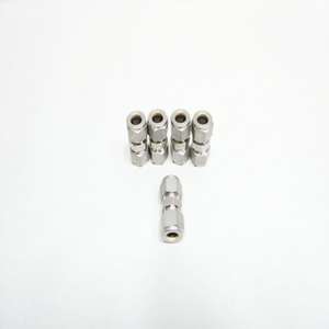 Pakket van 5 SS-810-6 roestvrijstalen pijpverbindingen, 1 2 inch buis - Product Image 1