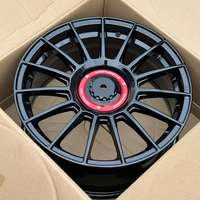 Rines de Aleación de Alta Calidad Hechos a Medida de 17-22 Pulgadas en Tamaños 5x112, 5x114.3 y 5x120 mm para Autos Icars, Rines Forjados en Negro Mate