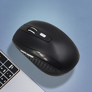 Wireless Mouse for Home, <b>Office</b>, Tablet, Laptop, Battery Use, Matte Finish, Desktop, Optical Mouse - Product Image 1
