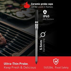 WPR03 مسبار لاسلكي مزدوج للتصميم الذكي IP65 المقاوم للماء لمراقبة درجة حرارة الباربيكيو (OEM/ODM) - Product Image 4