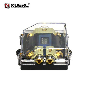 กล่องฟิวส์เครื่องเสียงรถยนต์ KUERL แบบ 2 ขั้ว พร้อมหน้าจอดิจิตอล ตัวเรือนโลหะผสมสังกะสี ติดตั้งบนแผง - Product Image 3