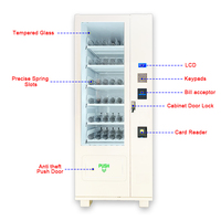 Distributeur automatique BESTZONE intelligent à haute capacité, en acier galvanisé, conforme ADA, 4G LTE, avec SDK multi-paiements et IA