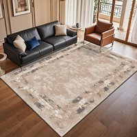 Tapis et ensembles de tapis de luxe pour salon, tapis de sol en polyester pour la maison