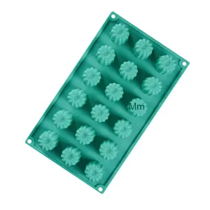 แม่พิม<span class=keywords><strong>พ</strong></span>์ซิลิโคนรูปดอกไม้18ช่องแม่พิม<span class=keywords><strong>พ</strong></span>์ซิลิโคนสำหรับช็อคโกแลต<span class=keywords><strong>คั</strong></span><span class=keywords><strong>พ</strong></span><span class=keywords><strong>เค้ก</strong></span>ลูกอมเยลลี่น้ำแข็ง - Product Image 3