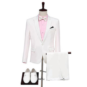 <span class=keywords><strong>Costume</strong></span> pour <span class=keywords><strong>homme</strong></span> ensemble trois pièces <span class=keywords><strong>2021</strong></span> nouveau Blazer élégant hôte Slim Fit garçons d'honneur marié vêtements de cérémonie à la mode simple boutonnage fermeture éclair braguette - Product Image 5