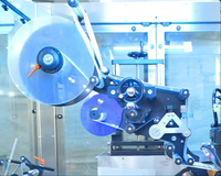 Etiquetadora de Tubos Multifunción, Dispositivo de Etiquetado de Tubos de Alimentación Automática Universal Multitamaño