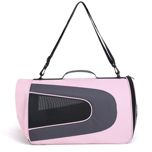 Bolsa de Transporte para Mascotas, Gran Capacidad, Transpirable, Portátil, para Exteriores, en Rosa, Naranja y Azul - Product Image 5