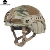 Casque ACH MICH 2000 - Version Spéciale Action - Casque Tactique de Chasse et de Jeu de Guerre avec Coussinets de Protection