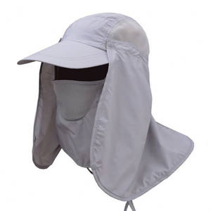 Chapeau de soleil anti-ultraviolet chapeau de pêche pour hommes été équitation chapeau à séchage rapide L0090 - Product Image 4