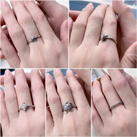 Bague en argent sterling 925 pour homme et femme, sertie de turquoise, prix de gros, possibilité de personnaliser le logo de la marque