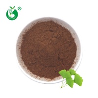 Pinredit 24% Alami Flavone 6% Lakton Bubuk Ekstrak Daun Ginkgo Biloba