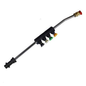 Compatible avec <span class=keywords><strong>Karcher</strong></span> K2-K7 25 °   Buse de nettoyeur haute pression verte, embout de pulvérisation en métal pour peinture/<span class=keywords><strong>bois</strong></span>/revêtement, nettoyage intensif - Product Image 1