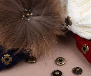 Accessoires de bijoux entièrement naturels, ornement <span class=keywords><strong>en</strong></span> <span class=keywords><strong>fourrure</strong></span> de raton laveur, colorée, vente <span class=keywords><strong>en</strong></span> gros, 10 pièces - Product Image 4