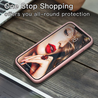 Coque de téléphone en silicone antichoc officielle d'origine pour Apple iPhone 18 17 16 15 14 13 12 Pro Max, emballée