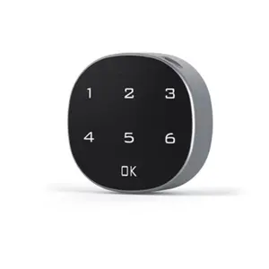 Fechadura de código eletrônico, 6 dígitos, botões de combinação, trava de código eletrônico para fechadura, senha inteligente, armário, porta
