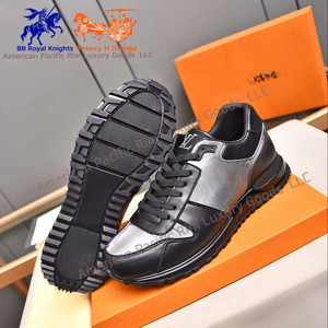 Chaussures décontractées en maille à lacets pour hommes, légères et respirantes, chaussures de sport d'extérieur, chaussures de marche de luxe, baskets de course décontractées - Product Image 5