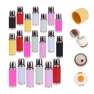 Topnovo Muti-color Size Travel <b>Water</b> <b>Bottle</b> 350 500 750ml Insulated Double Wall Stainless Steel Tumbler With Strand - Product Image 4