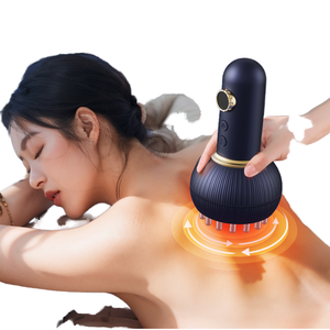 Intelligent <b>Heating</b> Anti-Acne Vacuum Suction Cup Massager Wireless Remote Control Electric Negative Pressure for EMS Gua - Product Image 2