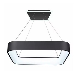 Lámpara LED Colgante de Forma Cuadrada con Esquinas Redondeadas para Oficina - Product Image 5