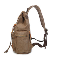 Sac à dos en toile pour homme, style européen et américain, tendance décontracté, pour ordinateur portable et étudiant, vente directe usine, commerce extérieur, léger