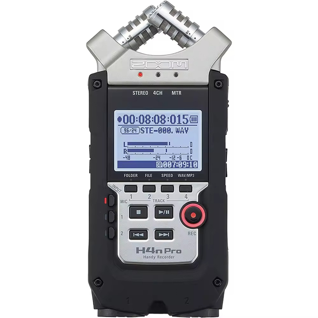 Zoom H5 Professional Four-Track Portable Digital Recorder H4N Voice Recorder Pen with MP3 Audio Format Handheld Pen Recording