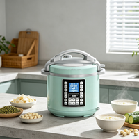 Nouveau modèle 2026 – Autocuiseur électrique 6L 1000W en acier inoxydable, multicuiseur intelligent 12-en-1 avec écran tactile, OEM