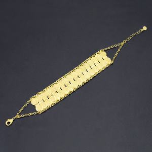 Jxx 2025 Pulseras y Brazaletes de Joyería de Moda con Diseño Multiforma de Latón Chapado en Oro de 24K, Cadena y Eslabones, Venta al por Mayor, Pulsera Dubai - Product Image 5