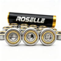 Roulements en céramique pour patins à roulettes 608Z 8x22x7mm, haute vitesse, ABEC, ensemble de roulements pour patins à roulettes en ligne, accessoires pour le patinage de vitesse
